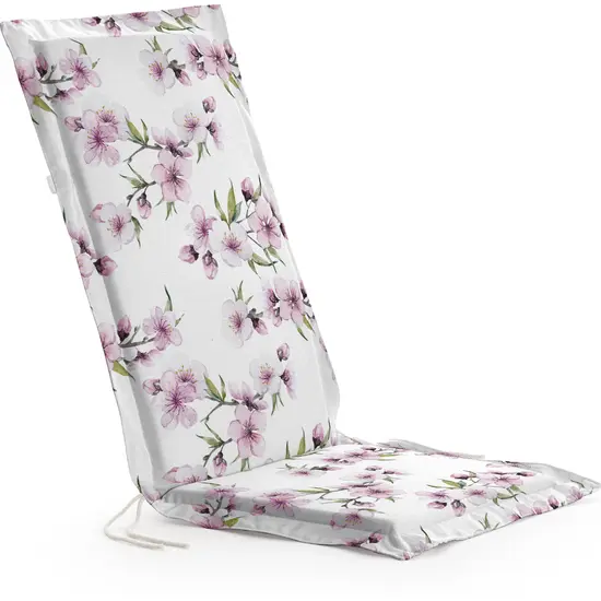 BL BELUM - Cojín  Silla de Jardín - Medidas Producto: Asiento sin volante: Grosor: 4 cm / Ancho: 41 cm / Largo: 37 m Respaldo sin volante: Grosor: 4 cm / Ancho: 53 cm / Largo: 64 cm - Modelo: 0120-385 - 1