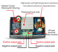 Convertidor De Tensión DC Buck Boost 5.0~30V a 0.6~30V Ajustable Suministro De Energía De Laboratorio Regulado CC CV 0~4.0A Módulo De Energía 6V 12V 24V - details 11