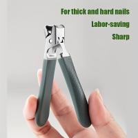 Tijeras De Uñas Profesionales Para Manicura Y Pedicura a Prueba De Goteo Con Boca Grande Adecuadas Para Uñas Gruesas De Dedos Y Pies - details 0