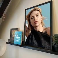 Póster HD De Scarlett Johansson Famosa Arte Para Decoración De Paredes Para Sala De Estar Hotel Barra De Café Material Papel Estilo Moderno - details 10