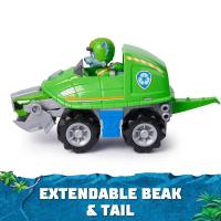 SPIN MASTER - PATRULLA CANINA - Pack Figura Rocky Jungle Pups y Vehículo Tortuga - Patrulla Canina Juguetes - 6067763 - Juguetes Niños 3 años + - Regalo Niño 3 años + - details 4