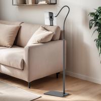 MEJORADA Soporte de Suelo Ajustable para Tablet y Móvil 135cm – Base Metálica Antideslizante, Brazo Flexible 360°, Compatible con iPad y Smartphone - details 6