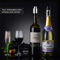 Tapa De Vino De Acero Inoxidable Para Champagne Recipiente Aislador De Bebida Tapa De Botella De Champagne Reutilizable Eco-amigable - details 6