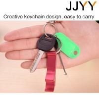JJYY 5Pcs Abrebotellas Multifuncional Portátil De Aleación De Aluminio Mini Llavero Para Cerveza Herramienta De Metal - details 2