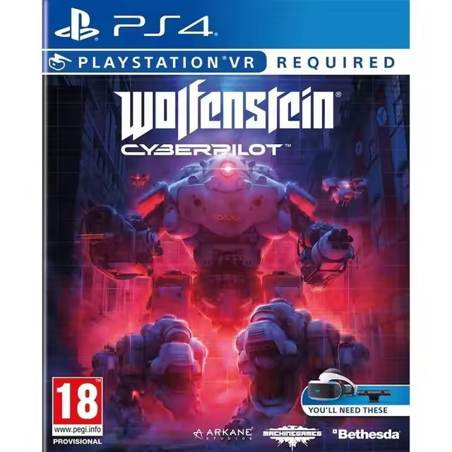 Wolfenstein Cyberpilot (Importacion UK) - PS4 - Nuevo Precintado - 1