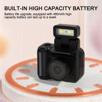 Nueva Mini Cámara Reflex Micro CMOS Con Flash Y Base De Batería Grabadora De Video Portátil DV 1080P Con Pantalla LCD - details 14