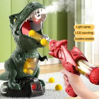 Juguete De Tiro Con Dinosaurio Para Niños Y Niñas Jugando Con Objetivo Móvil Y Pistola De Bombas De Espuma Juego Educativo Para Niños - details 5