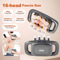 Masajeador De Cuerpo Con Vibration De Alta Frecuencia 16-Head Masajeador De Espalda Cintura Cuello Y Pecho Para Relajación Y Masaje - details 2