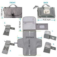Bolsa de ASEO para lactantes, impermeables, suministradores Esenciales para lactantes - details 0