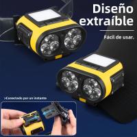 Linterna Frontal LED Con Sensor Inteligente Y Clip Recargable Tipo-C Con Pantalla De Energía Para Ciclismo Pesca Camping Y Otros Uso Exterior - details 9