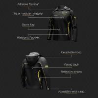 Waterproof Motorcycle Rain Suit Men Women Cycling Rain Gear Jacket and Pants with Storage Bag - details 2