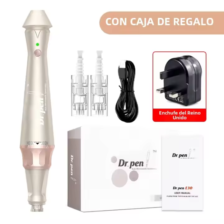 Pluma Eléctrica Profesional E30-W Micro Piel Sin Wireless Cirugía Estética Cuchillo De Acupuntura Tratamiento De Cuidado De La Piel - 1