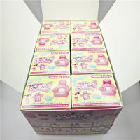 Juguete Miniatura De Dibujos Animados Sanrio De Miniso Re-Ment Caja Sorpresa Kawaii Con Tema De Habitación De Fresa Decoración De Dulces Regalos Para Fans De Anime - details 11