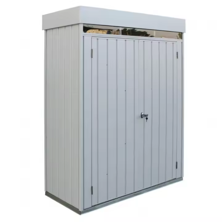Ballot Closet High Store 161,5x74,6x209 cm DOS PUERTAS WITH JARDÍN DE RETIRING Gris - 1