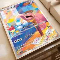 Póster Anime Pokemon MINISO HD Arte Pegatina Para Pared Resistente Al Agua Decoración Aestética Para Sala De Estar Dormitorio Bar - details 18