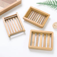 Porta Saboneta De Bambú Natural Madera Soporte Para Baño Almacenamiento Portátil Placa Caja Contenedor Decoración Del Hogar - details 27