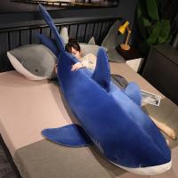 Juguete De Peluche Tiburón Gigante 60-130cm Almohada De Animal De Mar Regalo De Cumpleaños Para Niños Y Bebés Material Coton PP - details 18