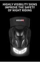 WOSAWE Protección Para Rodillas Y Codos De Motocross Equipamiento Protector Para Motocicletas Off-Road Racing Esquí Patinaje Artístico - details 19