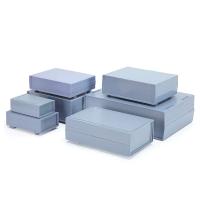 Caja De Instrumentos Plástica Impermeable Gris Para Proyectos Electrónicos Caja De Suministros Eléctricos Con USB Caja De Conexión De Poder - details 1