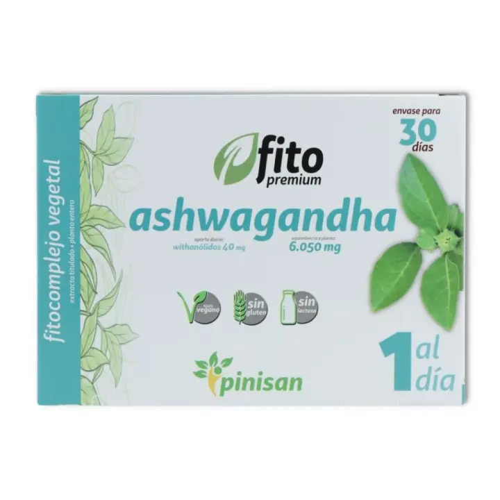 Pinisan Ashwagandha 30 cápsulas - 1
