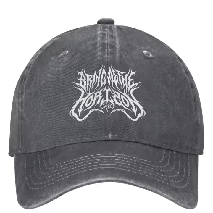 Bolera BMTH Bring Me the Horizons Con Logo Brutal Para Hombres Y Mujeres Gorra De Béisbol Protección Solar Ajustable Casual - 1