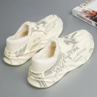 Zapatillas De Invierno Para Hombre Con Plush EVA Impermeables Antideslizantes Para Interior Y Exterior Casual Unisex Talla Verdadera - details 5