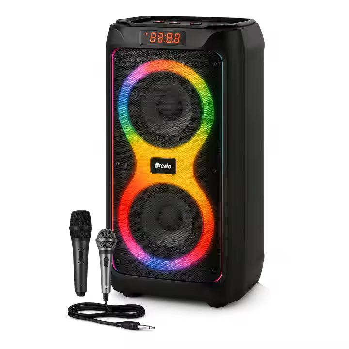 Altavoz Portátil BTS-2109 Aurora – Sonido en Vivo y Luces RGB para Llevar la Fiesta Donde Quieras - 1