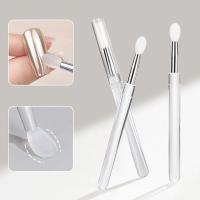 Brocha De Uñas De Silicona Para Aplicar Brillo De Plata Y Plateado Herramienta De Manicura Reutilizable Fácil De Usar Para Arte De Uñas - details 0