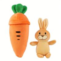 Muñeco De Peluche Conejo De Pascua 28cm Juguete Suave Relleno De Algodón PP Muñeco De Carroza Regalo De Día De La Madre Y Navidad - details 4