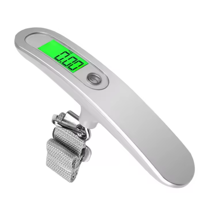 Báscula Digital Portátil LCD Para Equipaje De Viaje Escala De Pesaje De Mano 110lb/50kg Herramienta De Equilibrio Para Maletas Y Valijas - 1