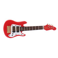 Guitarra Eléctrica De Miniatura Para Muñecas 1:12 Con Música Juguete Musical Decorativo Para Hogar De Muñecas Para Niños - details 3