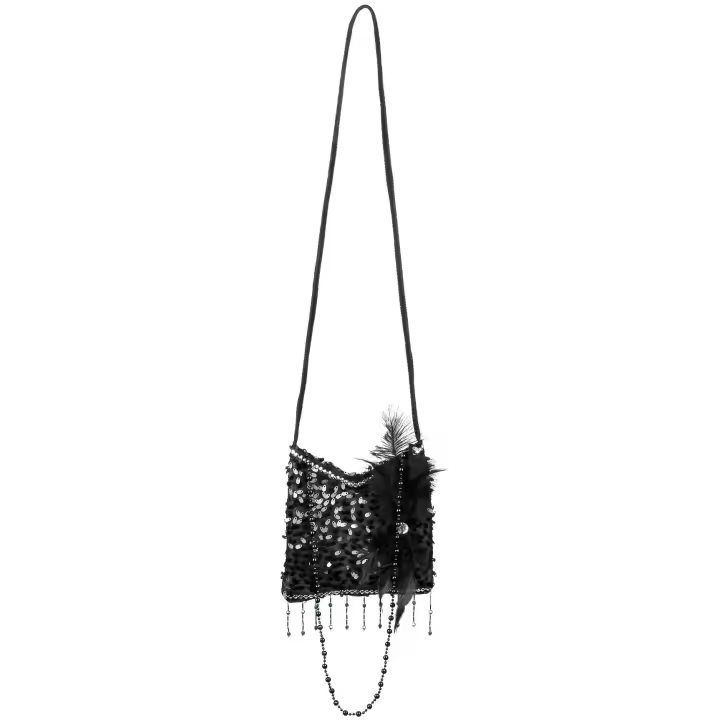 Bolso Lentejuelas Negro (Boland) - 1
