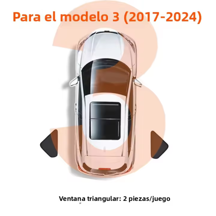Cubierta De Privacidad Para Vehículo Para Tesla Model Y HW4.0 2024 2025 Cubierta Solar Para Techo Y Ventanas Frontales Y Traseras Material Aislante Térmico - 1