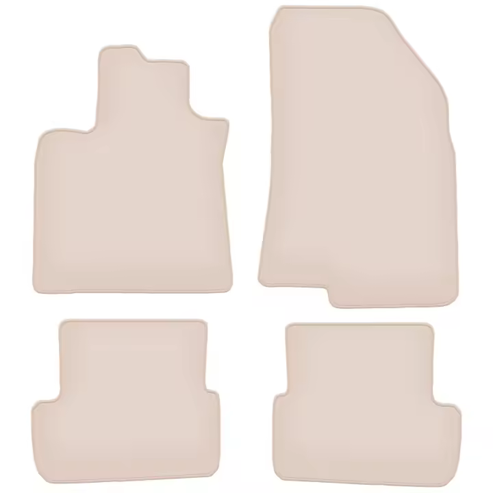 Alfombrillas PREMIUM beige para: Dacia Sandero III Stepway hatchback 2021- - 1