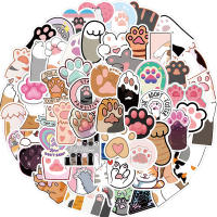 Pegatinas De Gatos Lindos Y Divertidos 61PCS Para Equipaje Teléfono Móvil Portátil Cuaderno Regalo Para Niños Decoración De Graffiti En Uso Diario - details 0