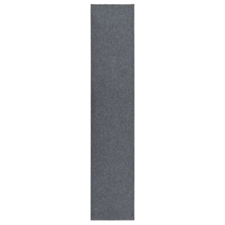 vidaXL Alfombra de pasillo atrapa suciedad 100x500 cm marrón - 1