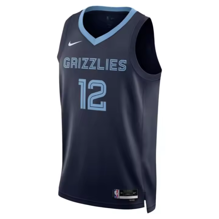 Camiseta Ja Morant Memphis Grizzlies - Nike Swingman Icon Edition - 1