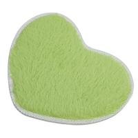 Alfombra De Piso En Forma De Corazón De Microfibra Suave Antideslizante 30x40cm Para Baño Dormitorio Sala De Estar Alfombras Decorativas Modernas - details 7