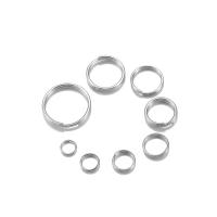Anillos De Salto Dobles Abiertos De Acero Inoxidable 5-15mm Para DIY Conectores De Anillos Dobles Para La Fabricación De Joyas 50/100pcs - details 5