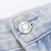 6pcs Botones De Malla Ajustables Y Desmontables Vintage Metálicos Para Ropa Accesorio I-Boton Costura Libre Garantía De Calidad - details 4