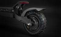 YUME HAWK Patinete Eléctrico, Neumáticos Todo Terreno sin Tubo de 10x3.15", Motor de 1200W*2, Batería de 60V 22.5Ah, Velocidad Máxima de 70km/h, Alcance Máximo de 70km, Freno de Disco Hidráulico, Carga Máxima de 126kg, Control por Aplicación - Color Negro - details 0