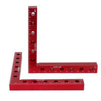 JIGHOLE Herramienta De Carpintería Rectángula De 160MM Clip De Posicionamiento Angular 90 Grados Placa De Fijación Para Trabajos De Madera - details 5