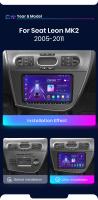Junsun Android 13 inalámbrico CarPlay Android Auto Radio para Seat Leon MK2 2005 2006-2007 coche Multimedia navegación GPS autorradio - details 4