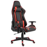 vidaXL Silla gaming giratoria PVC en color Verde/Blanco/Negro y más | cómodas modernas ergonómicas para comedor cocina salón hogar - details 4