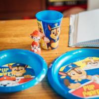 Mr Popye SET VAJILLA INFANTIL 5 PIEZAS PLATO CUENCO VASO 260 ML CUBIERTOS POKEMON DISTORTION BLUE FROZEN ICE MAGIC PAW PATROL PUP POWER SUPER MARIO MICKEY MOUSE PEPPA PIG PAW PATROL GIRL SONIC PRODUCTO OFICIAL - details 1