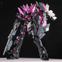 Figura De Acción Coleccionable Unicornio Banshee XD En Negro Y Morado Para Niños Y Adultos Modelo a Escala 1/144 Regalo Decorativo - details 3