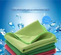 Paquete de 2 Toallas Frescas para yoga, suave y transpirable microfiber, absorber el sudor y se Seca rápidamente, Perfectas para yoga, Gimnasio, golf, Correr, hacer ejercicio y hacer caminatas, simples - details 0