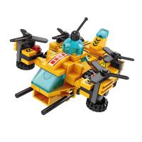Bloques De Construcción Mini Camión Grúa Helicóptero 6en1 Modelo Clásico De Avión Juguete De Crea Para Niños Y Adultos - details 2