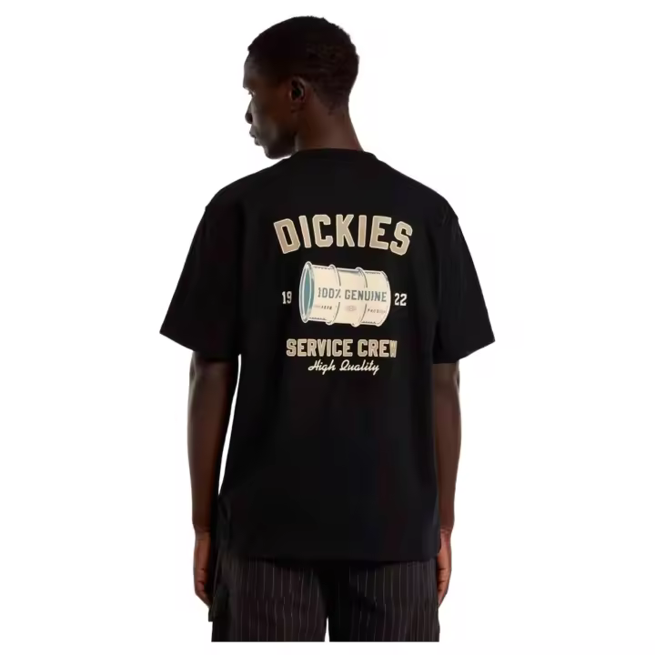 Camiseta de Manga Corta Dickies Service para hombre en color negro - 1