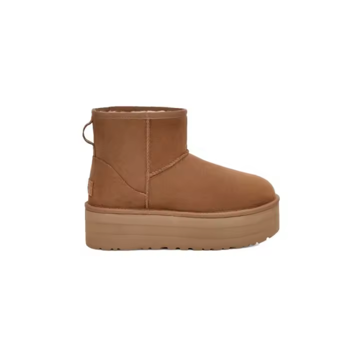 Botines planos UGG CLASSIC MINI PLATAFORM Mujer Marrón - 1